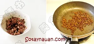 Rau tron tom trung, rau tron dep mat, rau tron ngon dep mat, cach lam rau tron ngon, nau an ngon, mon ngon, So tay nau an