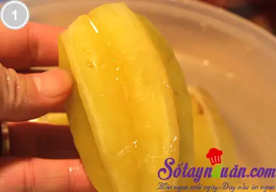 &Ocirc; mai khế x&agrave;o chua chua cay cay 1