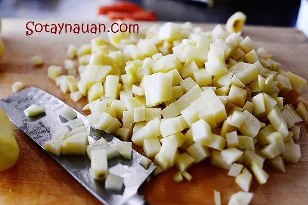 Cach nau sup khoai tay ngon, cach nau soup khoai tay ngon, mon ngon, nau an ngon, So Tay Nau An