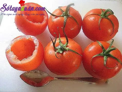 thịt đ&uacute;c c&agrave; chua hấp